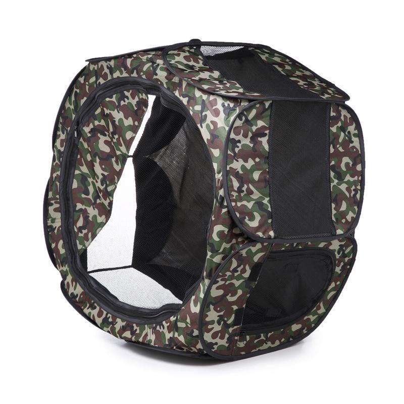 Parc octogonal pliable et portable pour animaux de compagnie Lighteme (6 couleurs et 2 tailles)