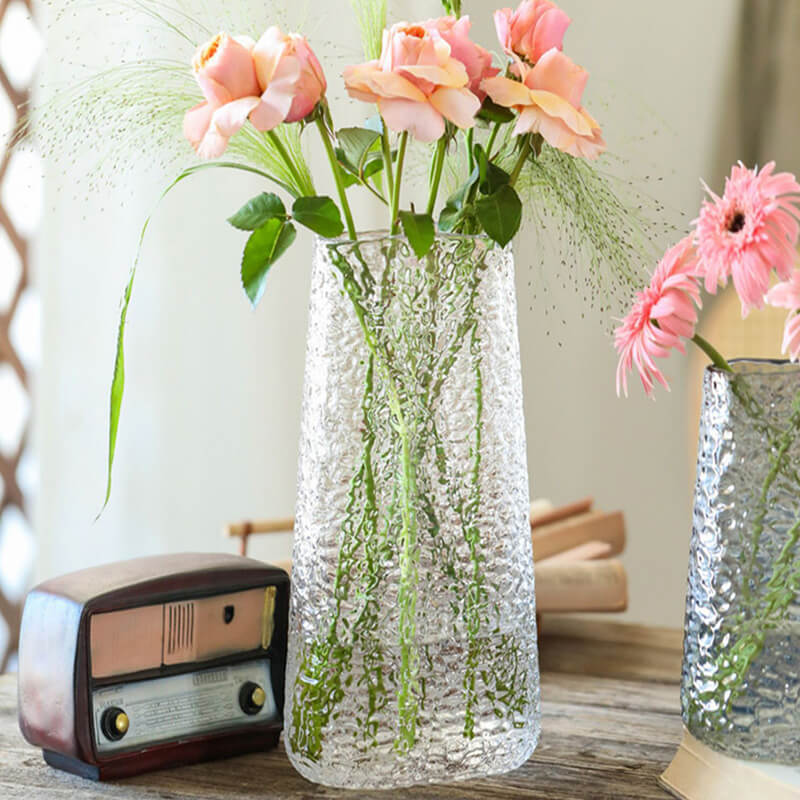 Vase en verre de couleur primaire Lighteme