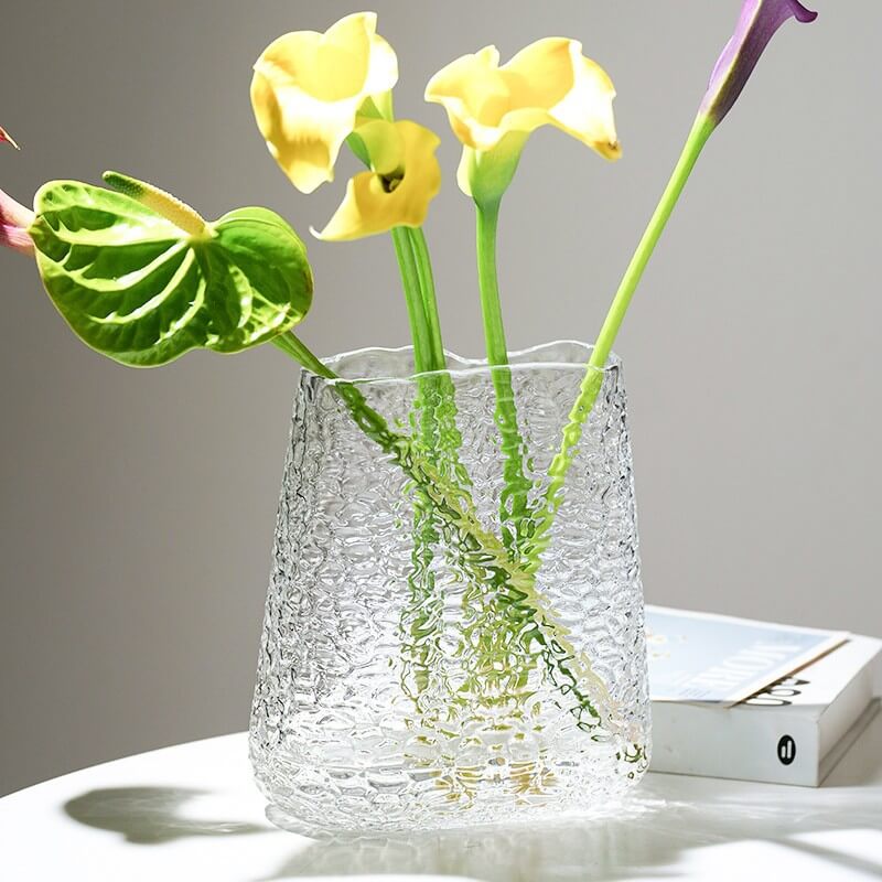 Vase en verre de couleur primaire Lighteme