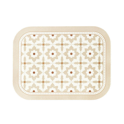 Lighteme Printed Leather Placemat