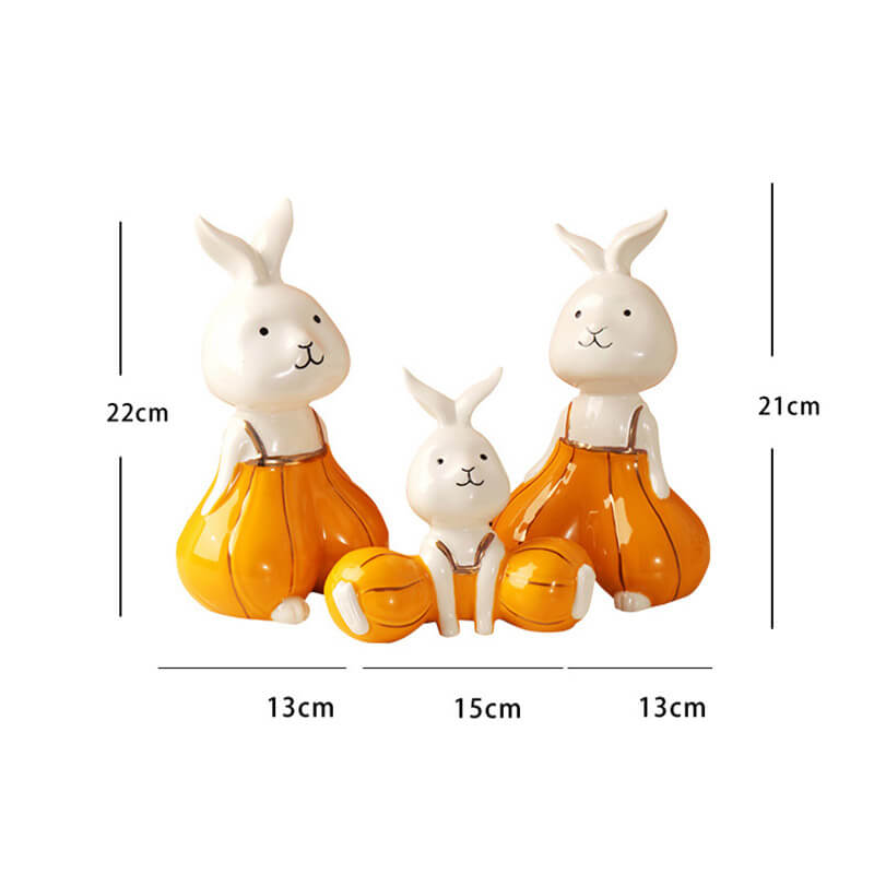 Lighteme 0. Ensemble de lanternes citrouilles et lapins