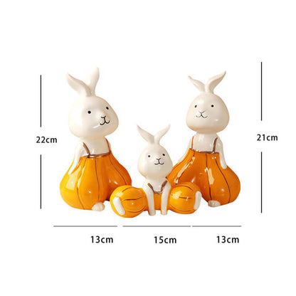 Lighteme 0. Ensemble de lanternes citrouilles et lapins