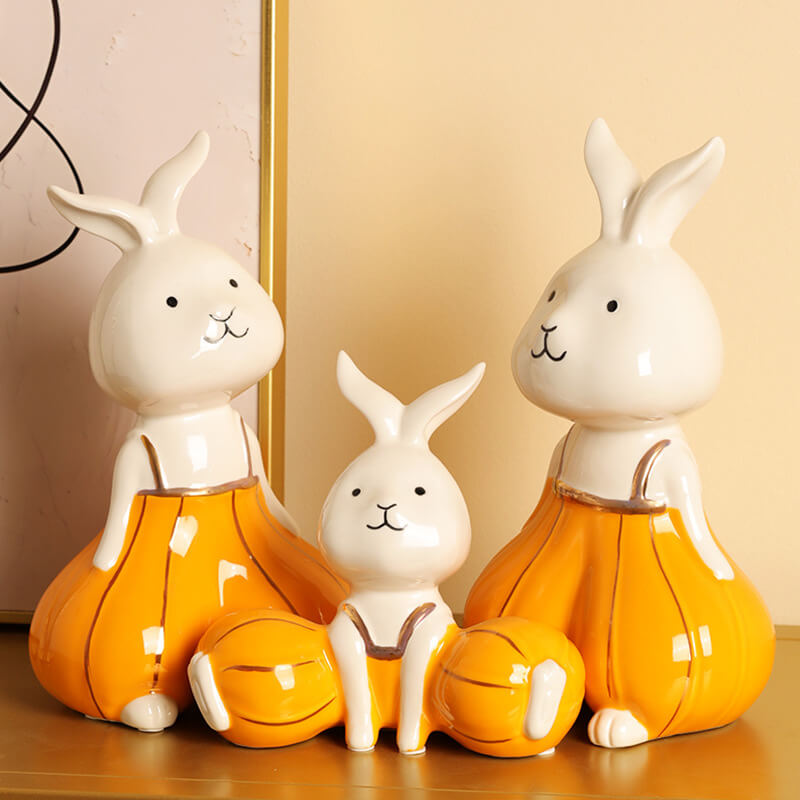 Lighteme 0. Ensemble de lanternes citrouilles et lapins