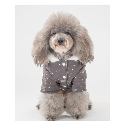 Manteau d'hiver thermique en coton pour chiot Lighteme (2 couleurs et 6 tailles)