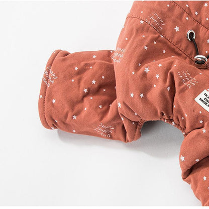 Manteau d'hiver thermique en coton pour chiot Lighteme (2 couleurs et 6 tailles)