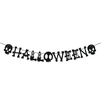 Lot de 3 banderoles « Happy Halloween Trick or Treat » de Lighteme