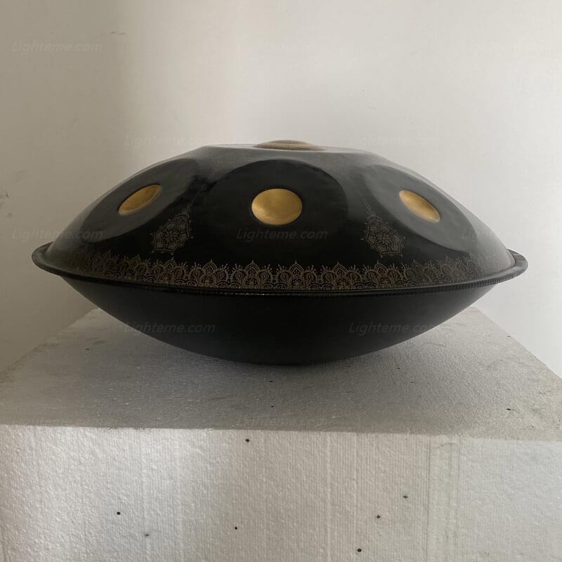 Royal Garden Custom Nitride Steel Handpan Drum E La Sirena Scale 22 Inch 9/10/12 Notes Mandala Hand Pan