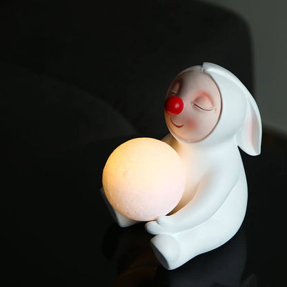 Lighteme Kaninchenpuppe Nachtlampe