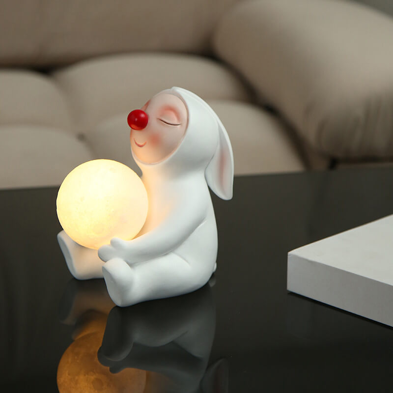 Lighteme Kaninchenpuppe Nachtlampe