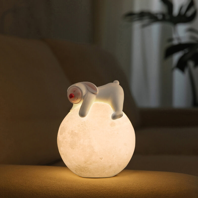 Lighteme Kaninchenpuppe Nachtlampe