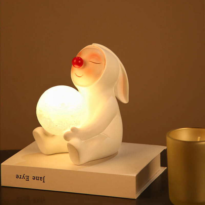 Lighteme Kaninchenpuppe Nachtlampe