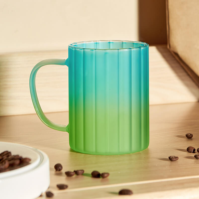 Lighteme Regenbogen-Glasbecher