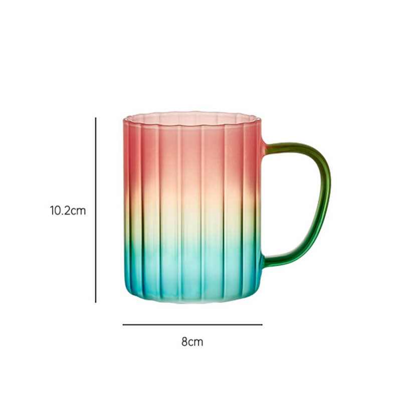 Lighteme Regenbogen-Glasbecher