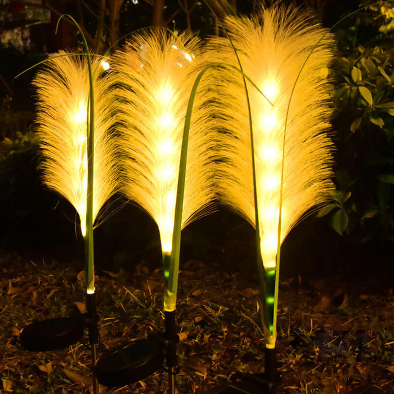 Lampe décorative d'extérieur solaire Lighteme Reed