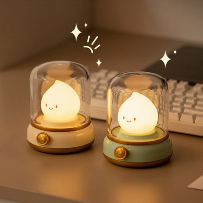 Lighteme Retro-Nachtlicht mit kleiner Flamme