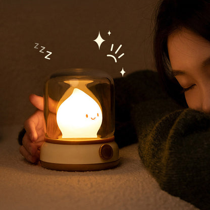 Lighteme Retro-Nachtlicht mit kleiner Flamme