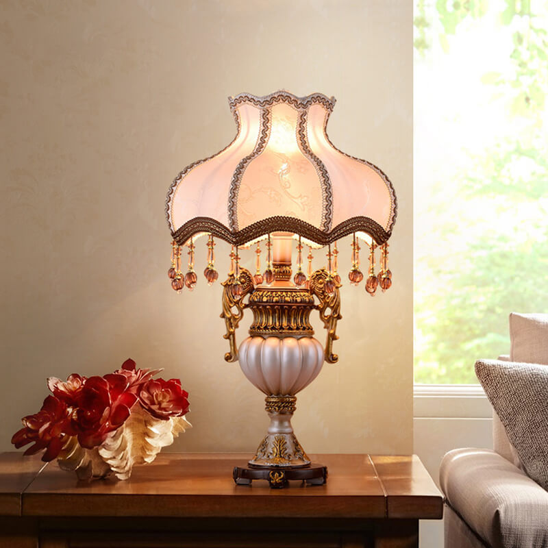 Lighteme Retro Fabric Table Lamp