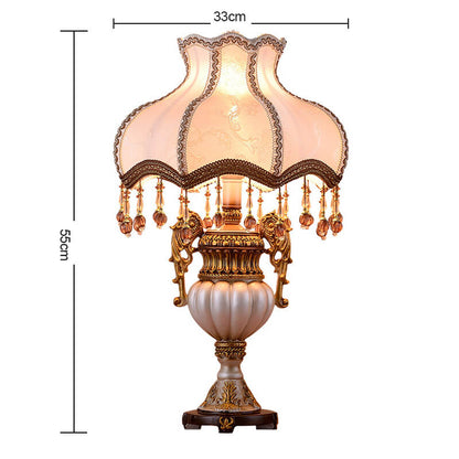 Lighteme Retro Fabric Table Lamp