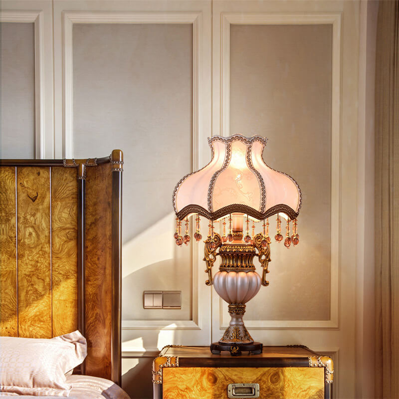 Lighteme Retro Fabric Table Lamp