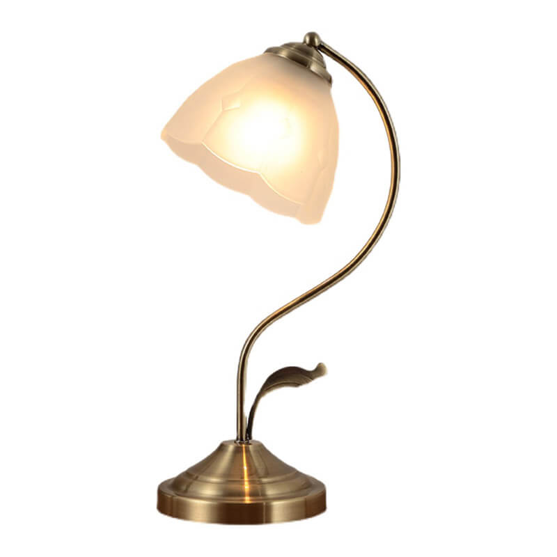 Lampe de table Tiffany rétro en verre Lighteme