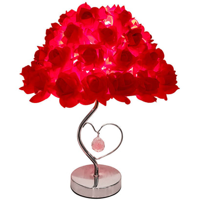 Lighteme Rose Crystal Schreibtischlampe