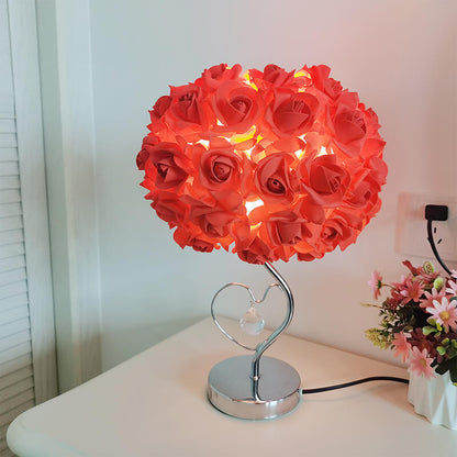 Lighteme Rose Crystal Schreibtischlampe