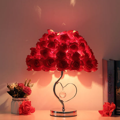 Lighteme Rose Crystal Schreibtischlampe
