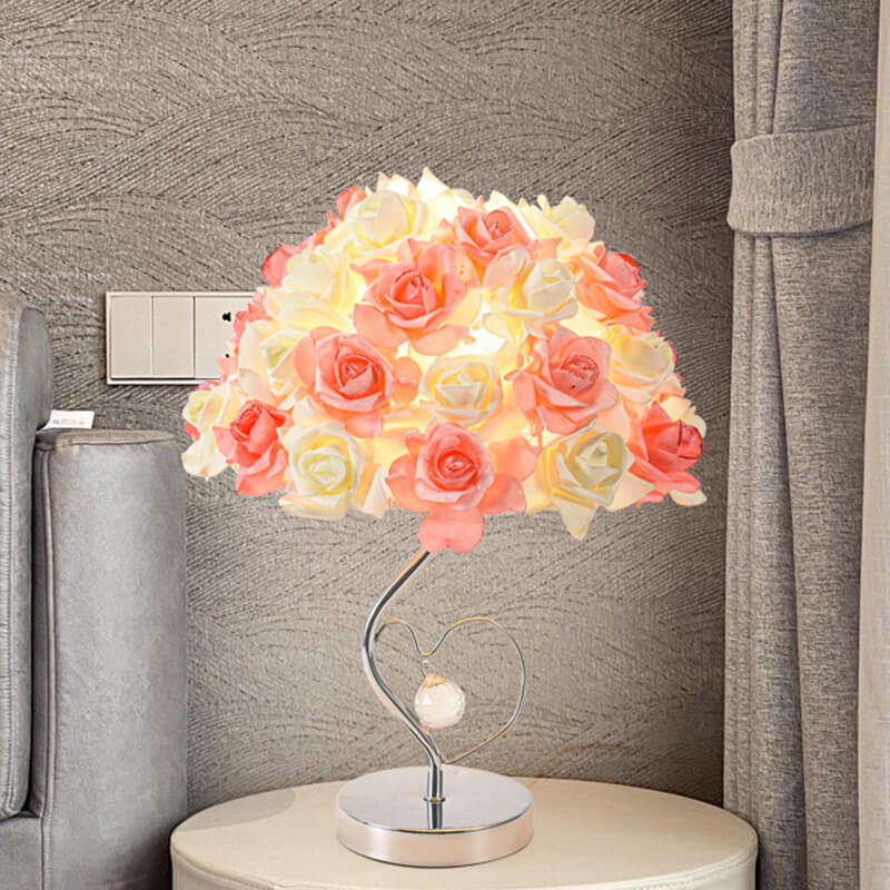 Lighteme Rose Crystal Schreibtischlampe