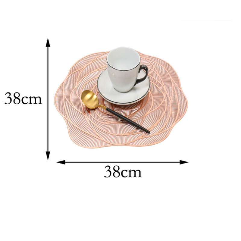 Lighteme Rose Shaped Placemat
