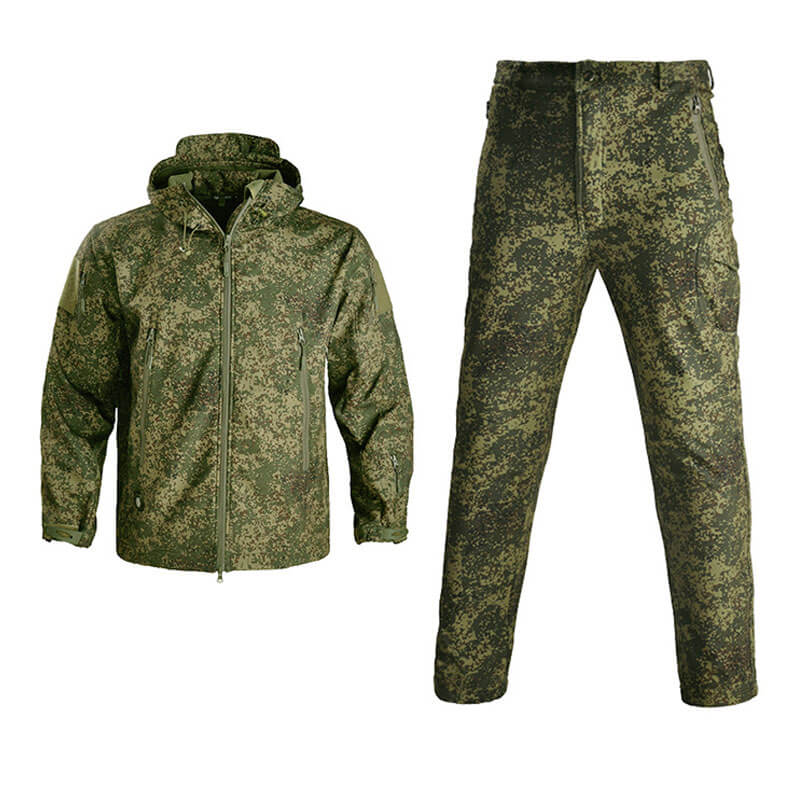 Combinaison Softshell imperméable pour homme Lighteme, uniforme tactique