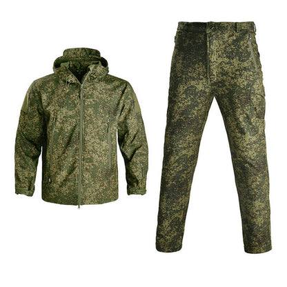 Combinaison Softshell imperméable pour homme Lighteme, uniforme tactique