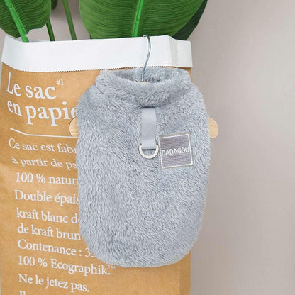 Combinaison élastique Lighteme avec anneau de traction pour chiots et chats
