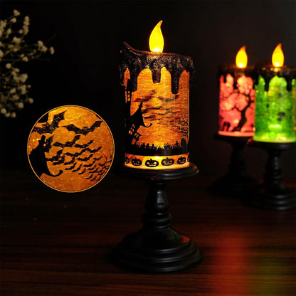 Bougies LED scintillantes pour Halloween de Lighteme 