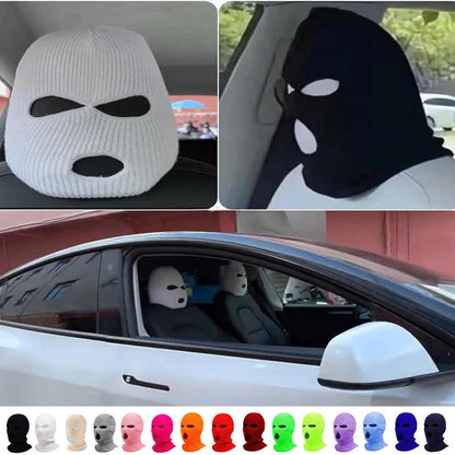 Lustige Kopfstützenbezüge fürs Auto von Lighteme. 1 kaufen, 1 gratis bekommen (2 Stück)