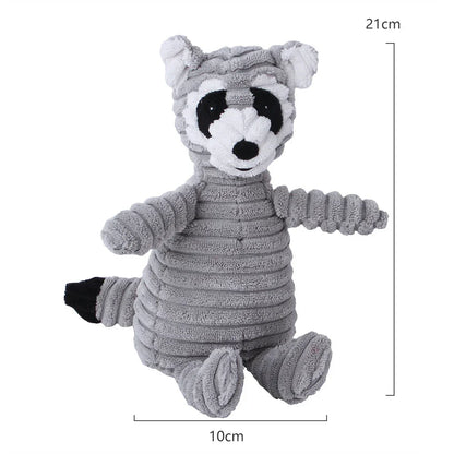 Lighteme Durable Corduroy Chew Toy for Dogs