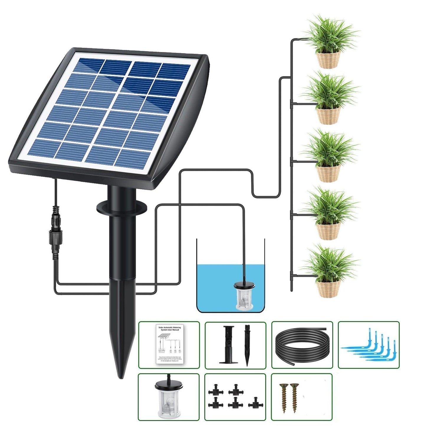 Arrosage solaire Lighteme Ne vous souciez plus jamais de vos plantes !