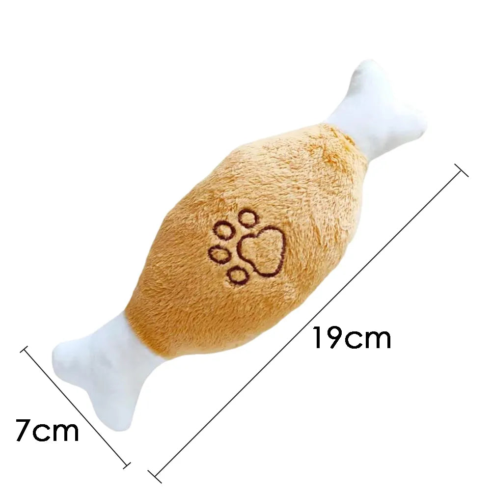 Lighteme Durable Corduroy Chew Toy for Dogs