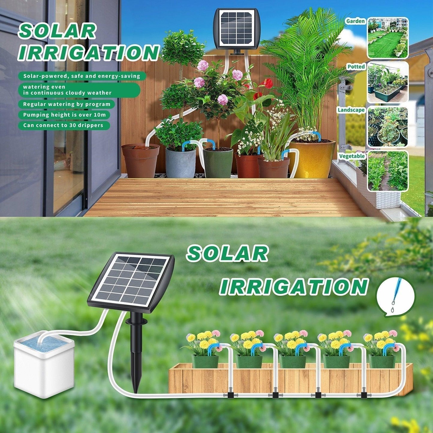 Arrosage solaire Lighteme Ne vous souciez plus jamais de vos plantes !