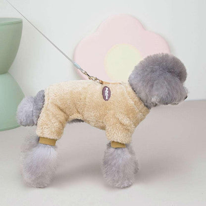 Combinaison élastique Lighteme avec anneau de traction pour chiots et chats