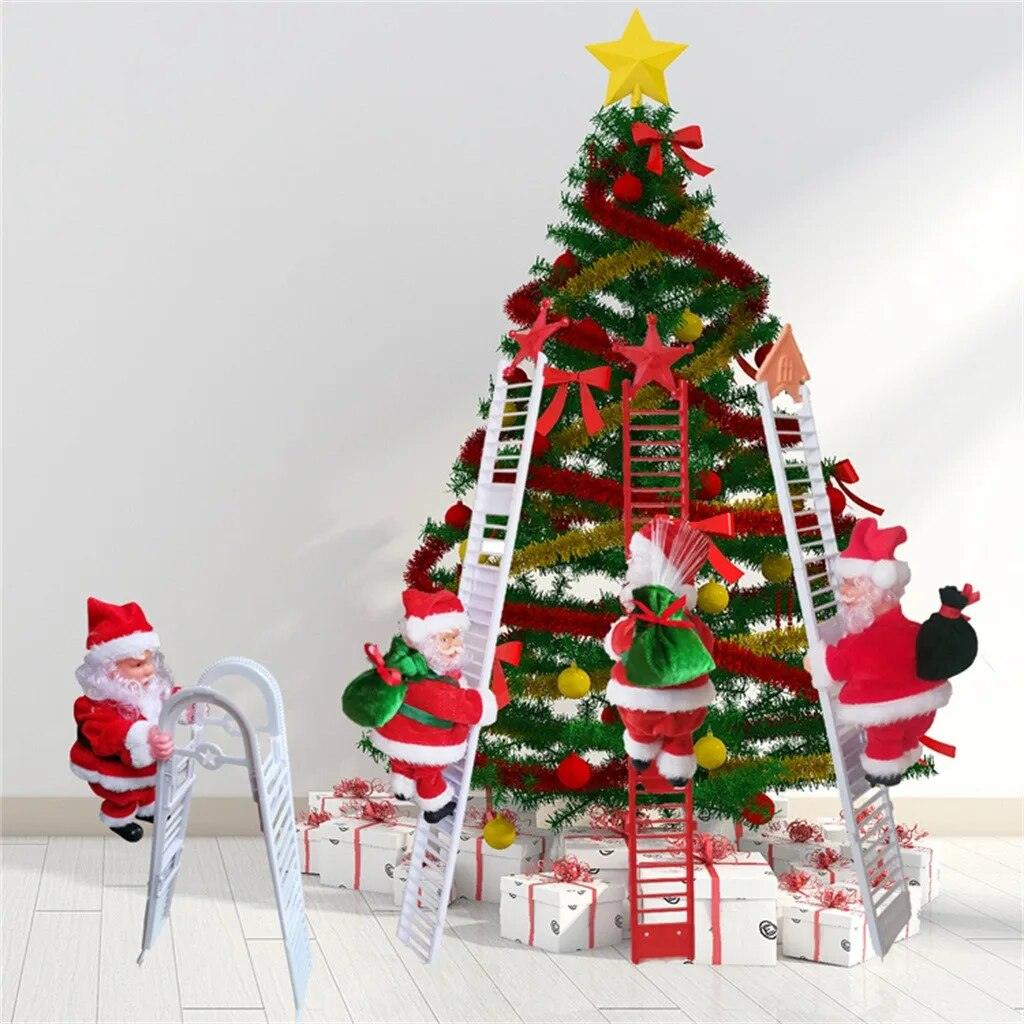 Lighteme Weihnachtsmann-Leiterkletterer | Schluss mit langweiliger Dekoration