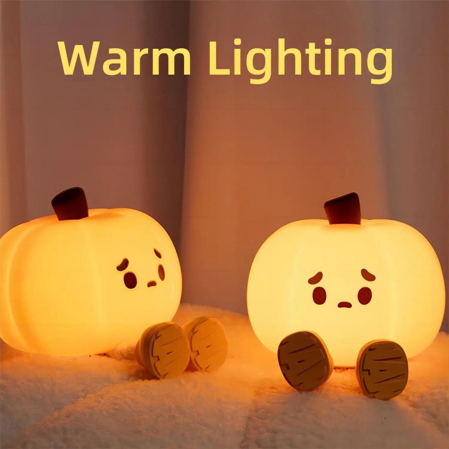 Veilleuse citrouille d'Halloween Lighteme | ACHETEZ-EN 1, OBTENEZ-EN 1 GRATUITEMENT (2 PIÈCES)