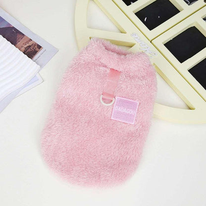 Combinaison élastique Lighteme avec anneau de traction pour chiots et chats