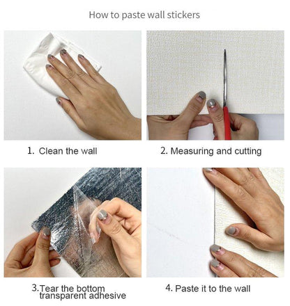 Papier peint auto-adhésif imperméable Lighteme 3D
