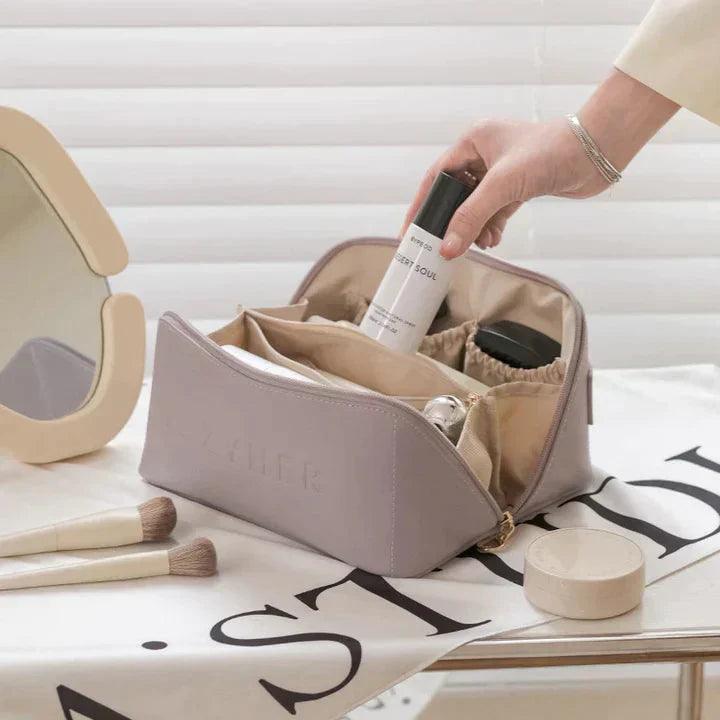 Lighteme Reisekosmetiktasche mit großem Fassungsvermögen