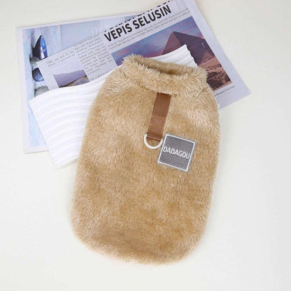 Combinaison élastique Lighteme avec anneau de traction pour chiots et chats