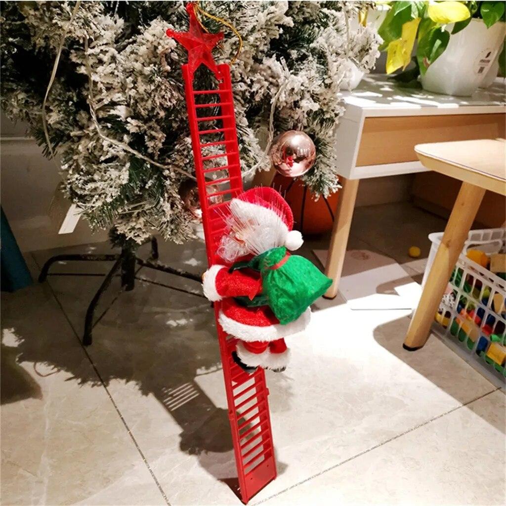 Lighteme Weihnachtsmann-Leiterkletterer | Schluss mit langweiliger Dekoration