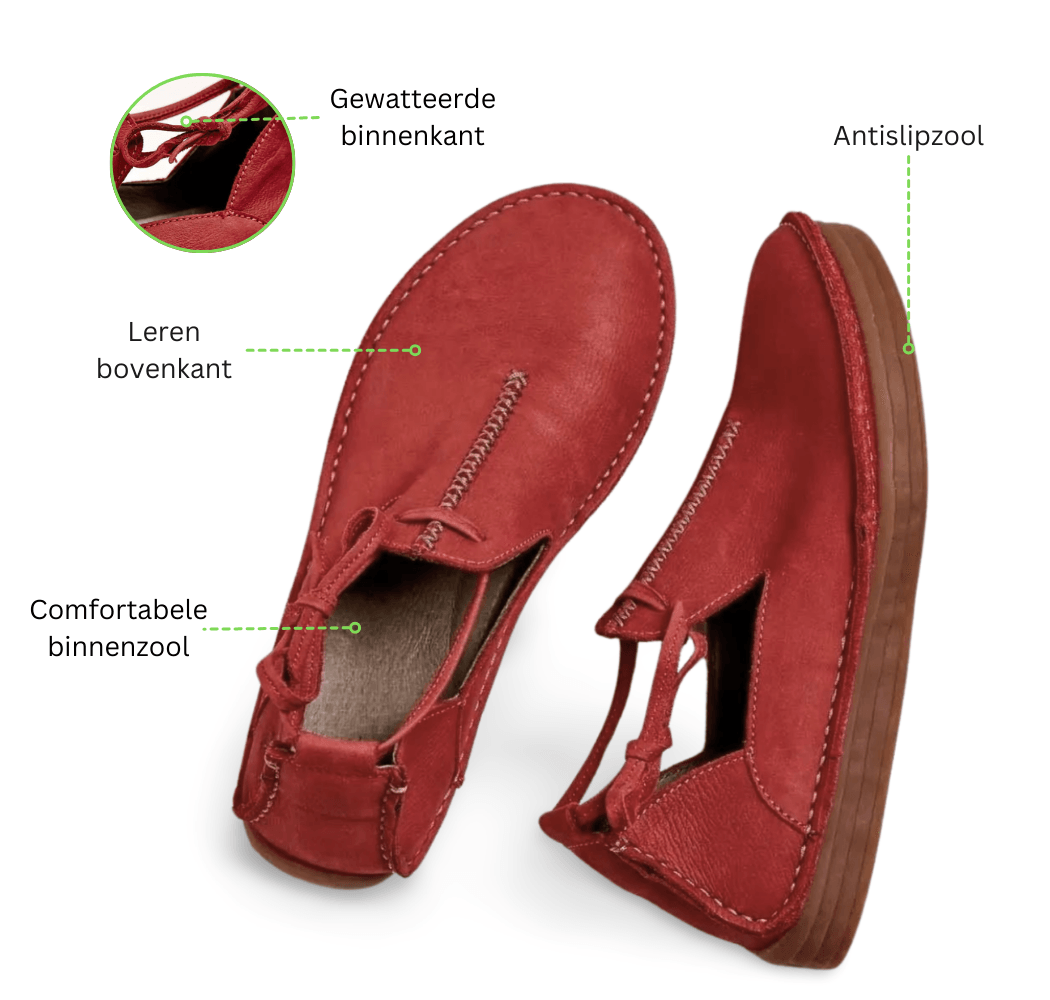 Chaussures orthopédiques en cuir élégantes Lighteme pour l'automne pour femmes 