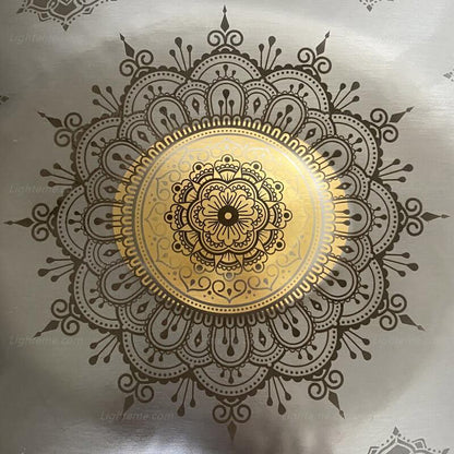 Royal Garden Maßgeschneiderte Handgefertigte Handpan drums aus Edelstahl, C-Dur 22 Zoll 9/10/12 Noten Hanging Drum