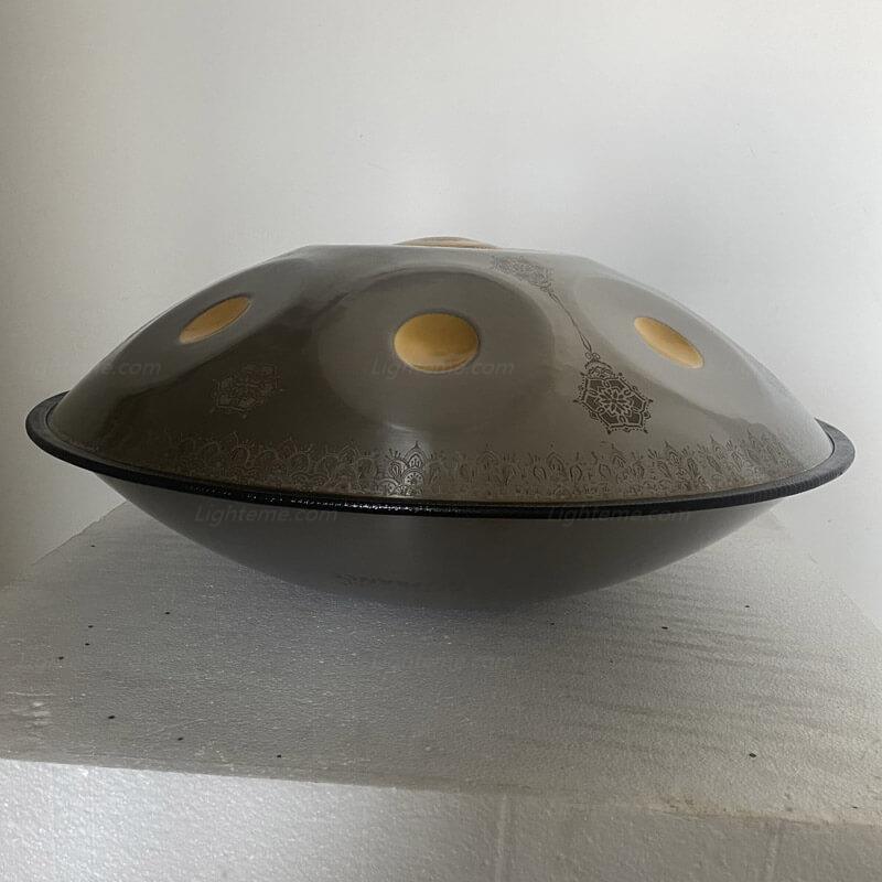 Royal Garden Handgemacht Handpan Drums Kurd/Celtic d-Moll 22 Zoll 9/10/12 Noten aus Edelstahl Hang Instrument