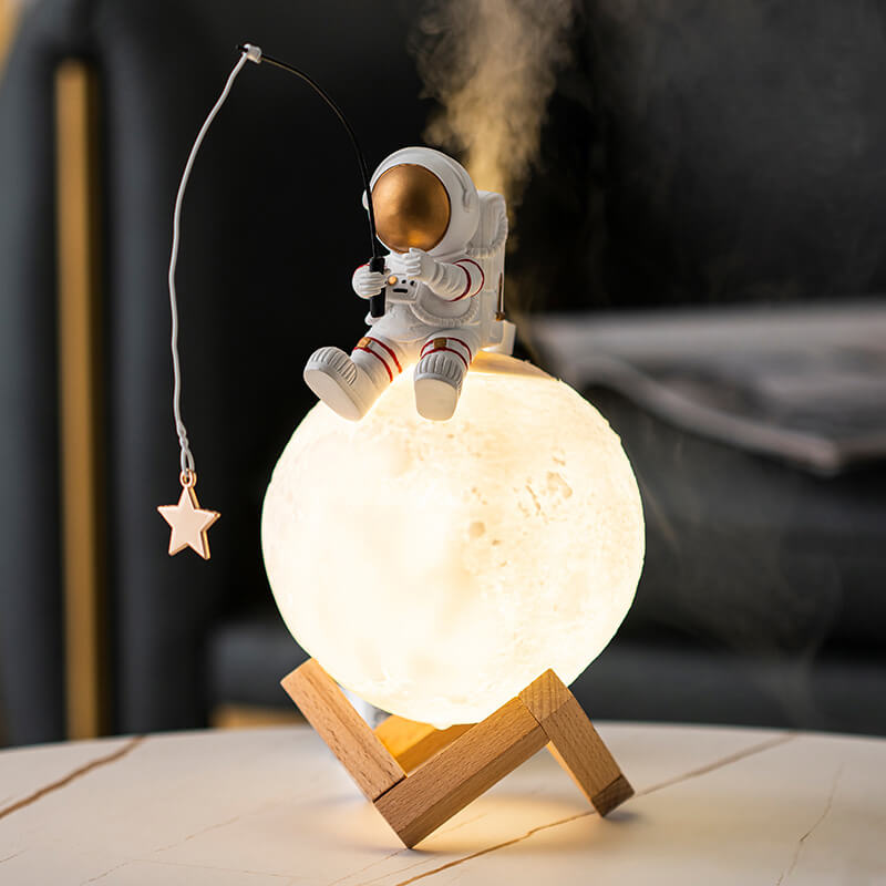 Lampe de nuit humidificateur astronaute Lighteme